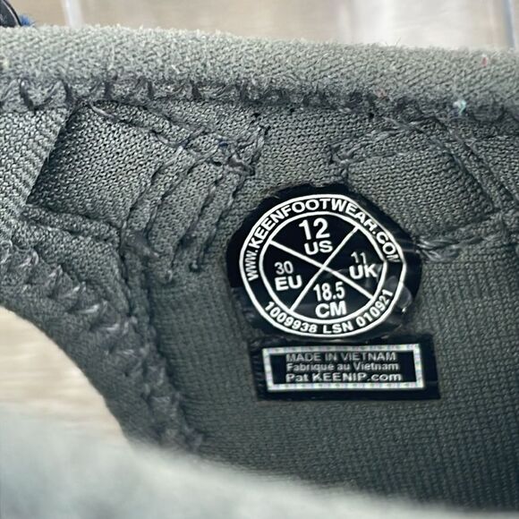 Keen Newport H2 C Blue Depths Gargoyle Toddler Boy Size 12 Hiking Water Shoes - Picture 6 of 11